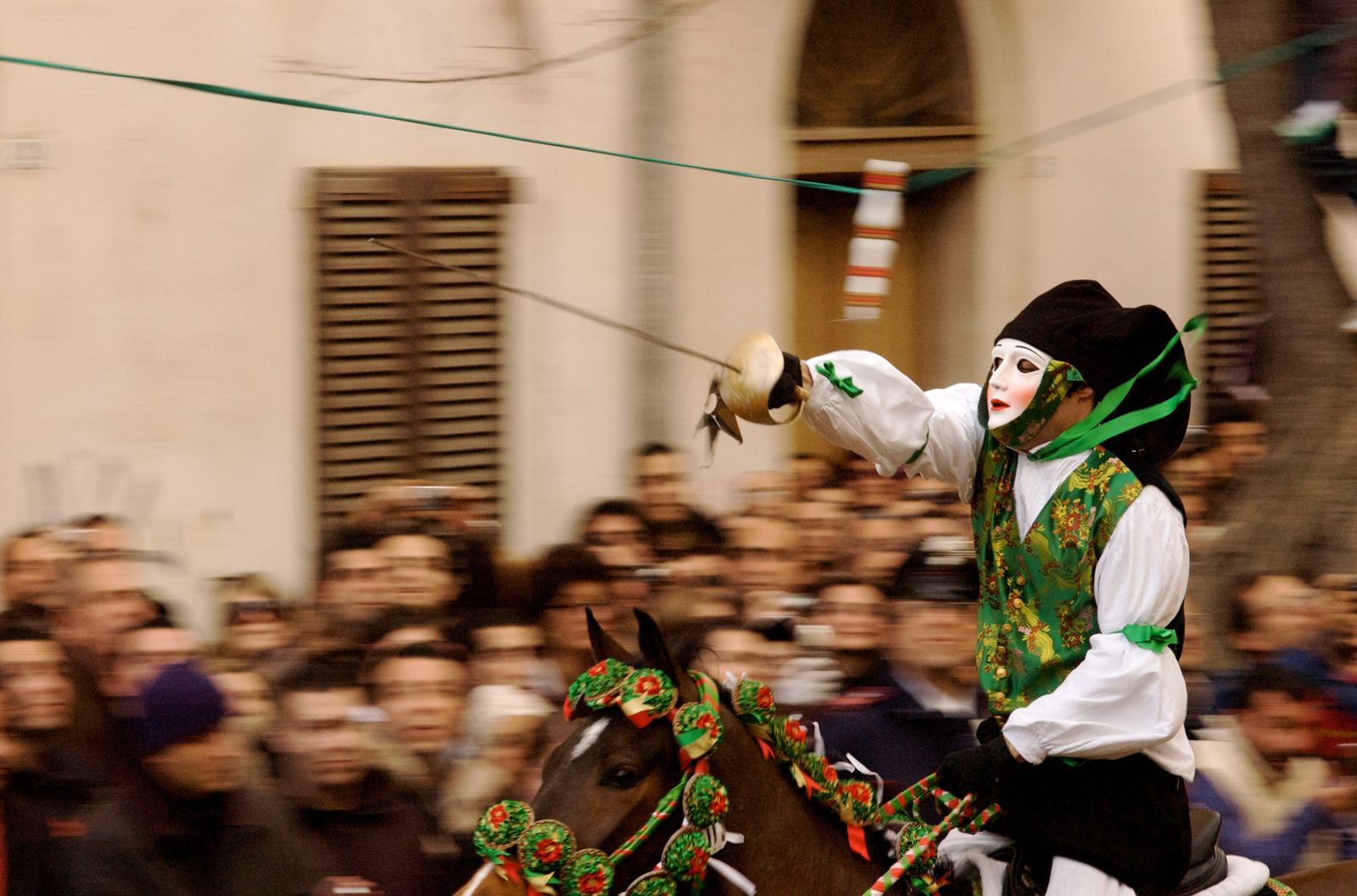 Rievocazione medievale - Scena di battaglia storica
